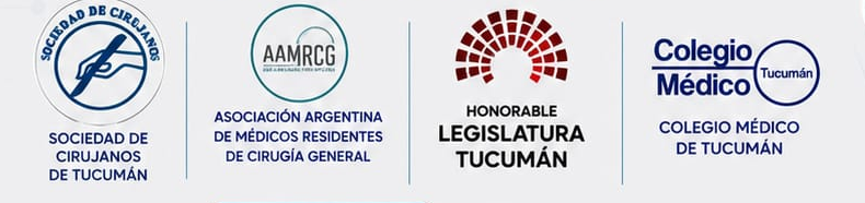 Sociedad de Cirujanos de Tucumán · AAMRCG · Honorable Legislatura Tucumán · Colegio Médico de Tucumán